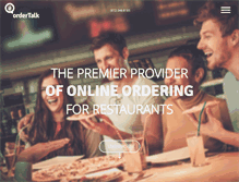 Tablet Screenshot of ordertalk.com